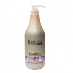 STAPIZ Szampon Sleek Line Violet Blond perłowo-fioletowy 1000ml